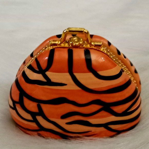 Other - Vintage Ceramic Purse Trinket Box